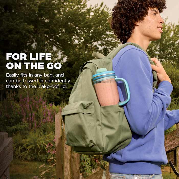 Ninja BlendBOSS Personal Blender: Two 26oz Travel Tumblers, Powerful Ice Crushing