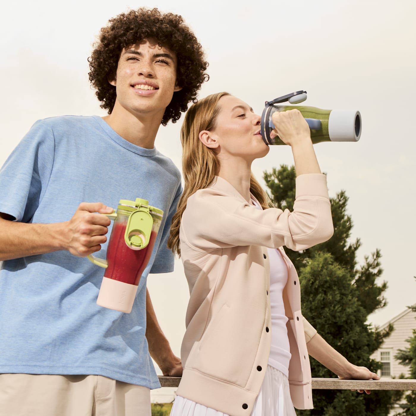 Ninja BlendBOSS 26oz Travel Tumbler Blender - Powerful Ice Crushing, Portable Design