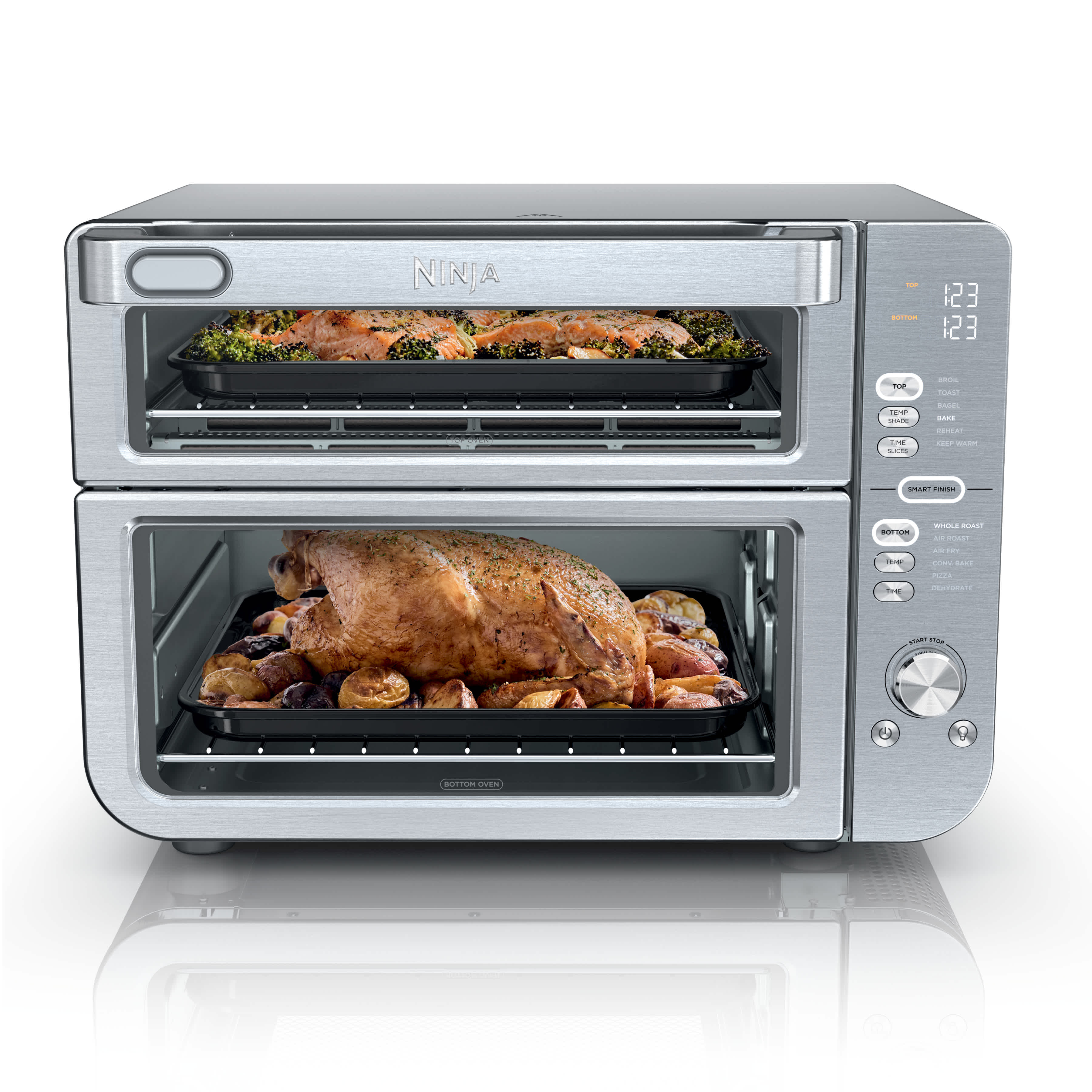 Ninja Double Stack XL Air Fryer Countertop Oven - Dual Zone Cooking