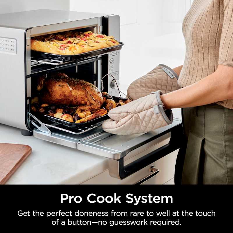 Ninja Double Stack XL Countertop Oven Air Fryer Pro Cook System