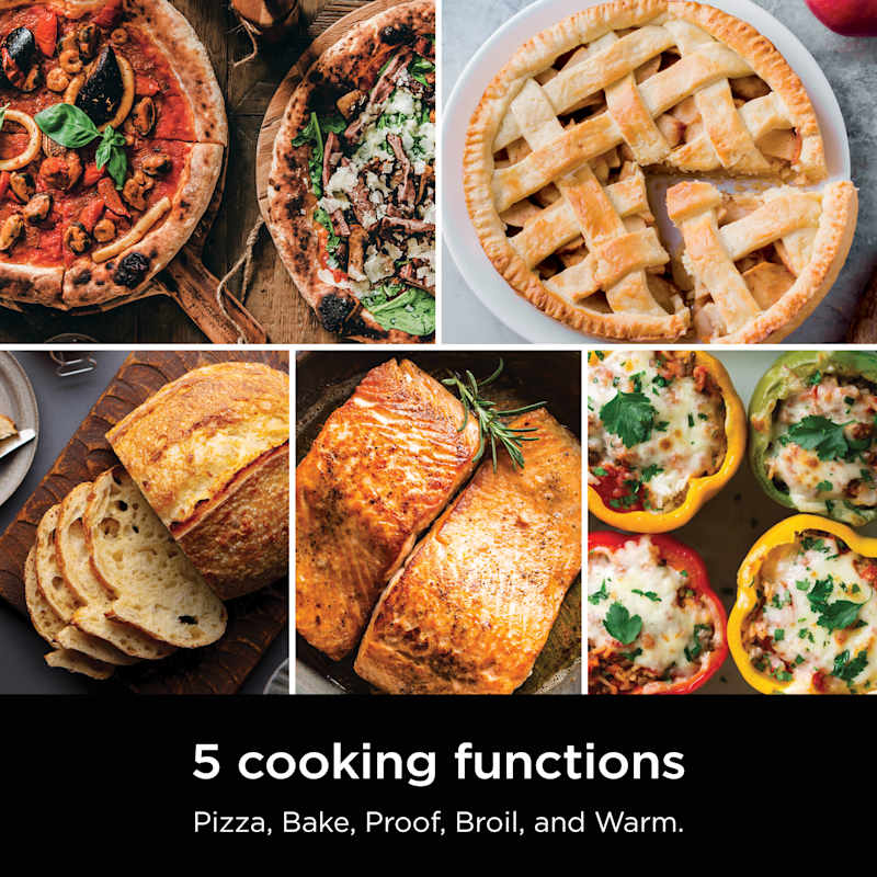 Ninja Artisan 5-in-1 Electric Outdoor Pizza Oven & Peel Set