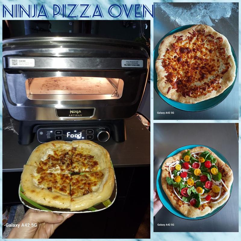 Ninja Artisan 5-in-1 Electric Outdoor Pizza Oven & Peel Set