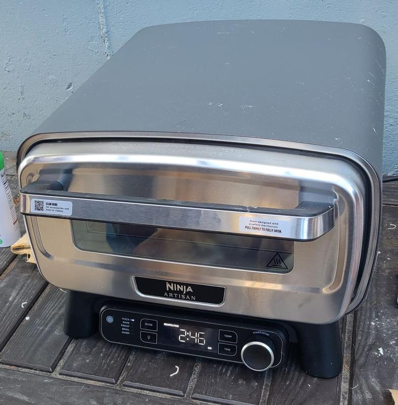Ninja Artisan 5-in-1 Electric Outdoor Pizza Oven Kit with Peel & Adjustable Table